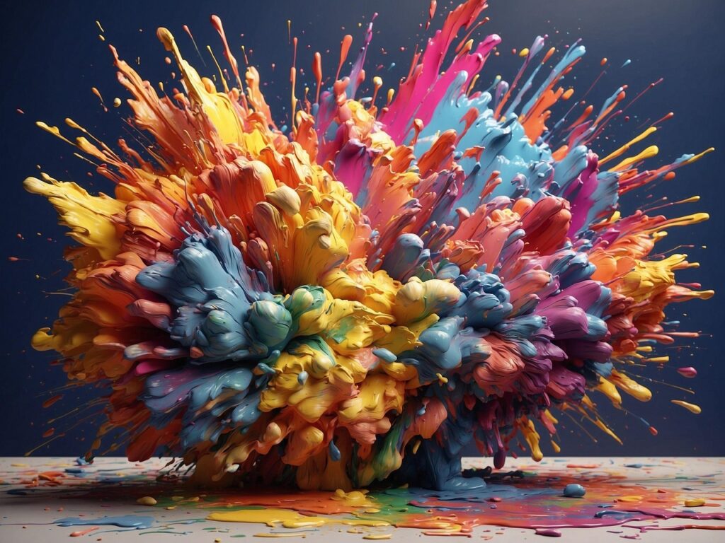 Paint Explosion - Jigsaw Jigsaw